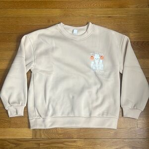 Cream Crew Neck Sweater